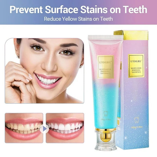 UTOGRU Niacinamide Whitening Toothpaste