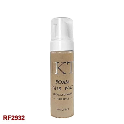 KT Foam Hair Wax bottle 258ml for dynamic hairstyle styling product